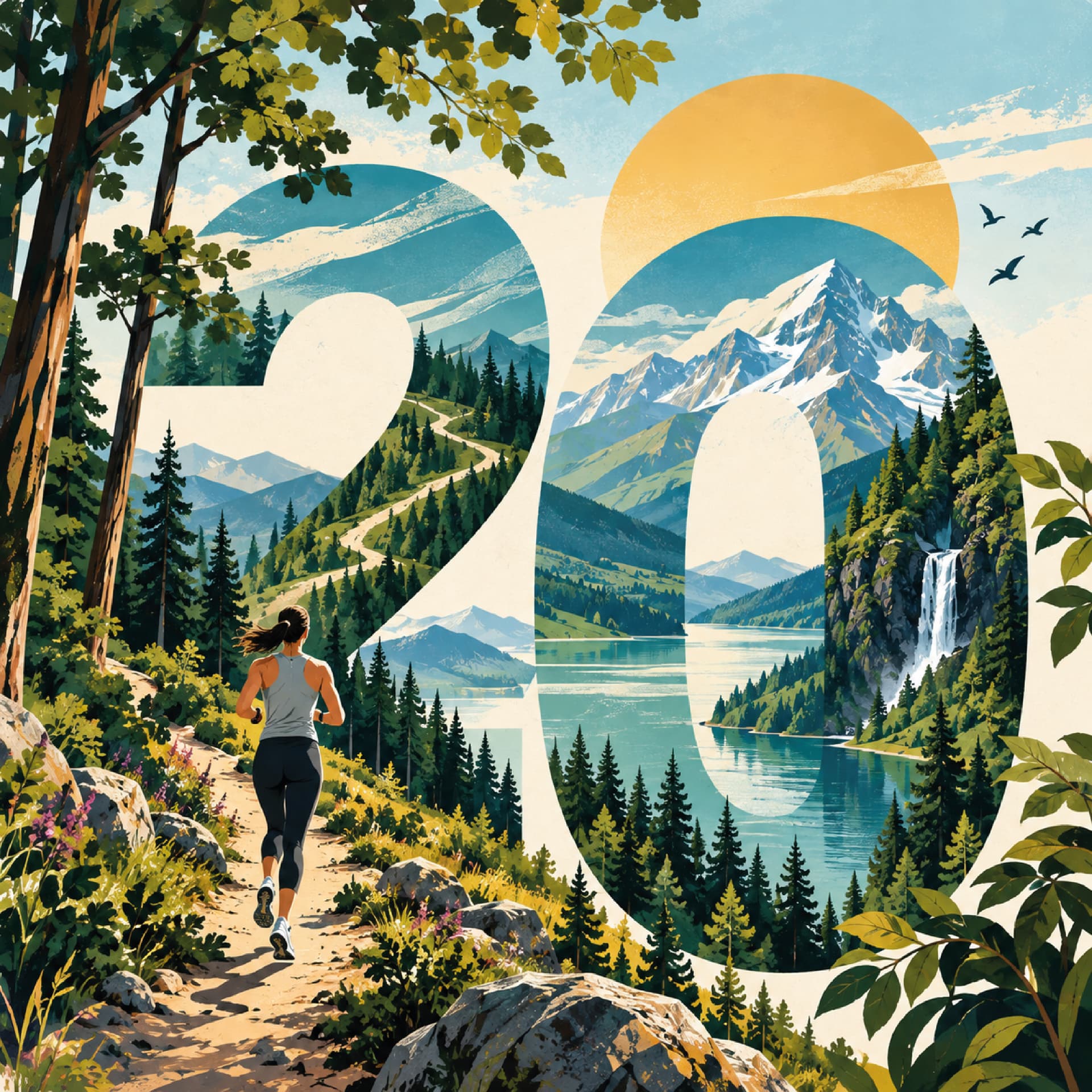 Cover artwork / The 20th Anniversary Issue